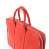 Secondhand Louis Vuitton Porte Documents Voyages Damier Infini Handbag in Red M56004