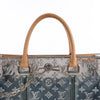 Louis Vuitton Sac Plat Limited Edition Monogram Mirror Handbag in Silver M45884 Secondhand
