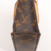 Secondhand Louis Vuitton Sac Plat Petit Monogram Canvas 2Way Handbag in Brown M69442