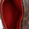 Louis Vuitton Saint Placide Monogram x Taurillon Crossbody Bag in Brown x Red M43713 Secondhand