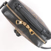 Secondhand Louis Vuitton Saintonge Monogram Canvas Crossbody Bag in Brown x Black M43555