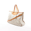 Secondhand Louis Vuitton Siracusa GM Damier Azur 2Way Handbag in Beige N41111