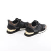 Louis Vuitton Runaway line 21 years Mesh x Leather Sneakers in Black, Size 40 EU Secondhand