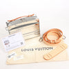 Secondhand Louis Vuitton Soft Trunk Monogram Canvas Crossbody Bag in Silver M45885