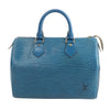 Louis Vuitton Speedy 25 Epi Leather Handbag in Blue M43015 Secondhand