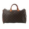 Louis Vuitton Speedy 35 Monogram Canvas Handbag in Brown M41524 Secondhand