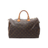 Secondhand Louis Vuitton Speedy 35 Monogram Canvas Handbag in Brown M41524