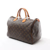 Louis Vuitton Speedy 35 Monogram Canvas Handbag in Brown M41524 Secondhand