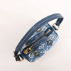 Secondhand Louis Vuitton Speedy Micro Monogram Denim Handbag in Blue