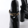 Secondhand Louis Vuitton Star Trail Line 21 years Monogram Patent Leather Ankle Boots in Black MA0231, Size 38 EU