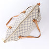 Louis Vuitton Totally MM Damier Azur Shoulder Bag in Beige N51262 Secondhand