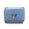Louis Vuitton Twist MM Epi Leather Crossbody Bag in Blue M50271 Secondhand