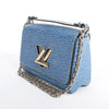 Louis Vuitton Twist MM Epi Leather Crossbody Bag in Blue M50271 Secondhand