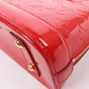 Louis Vuitton Monogram Vernis Alma BB Handbag in Red M90174 Secondhand