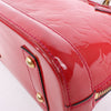 Louis Vuitton Monogram Vernis Alma BB Handbag in Red M91606 Secondhand