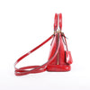 Louis Vuitton Monogram Vernis Alma BB Handbag in Red M91606 Secondhand