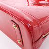 Louis Vuitton Monogram Vernis Alma BB Handbag in Red M91606 Secondhand