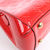 Secondhand Louis Vuitton Vernis Montaigne BB Handbag in Red M50170