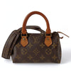 Louis Vuitton Nano Speedy bag with shoulder strap