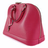 Louis Vuitton Alma PM handbag in fuchsia epi leather