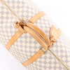 Secondhand Louis Vuitton Keepall Bandoulière 55 Damier Azur Travel Bag in Beige N41429