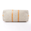 Secondhand Louis Vuitton Keepall Bandoulière 55 Damier Azur Travel Bag in Beige N41429