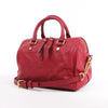 Louis Vuitton Monogram Empreinte Speedy 25 Bandoulière 2Way Handbag in Red M40827 Secondhand