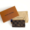 Louis Vuitton Damier Ebene key ring 4 hooks