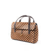 Secondhand Louis Vuitton Lionne Damier Sauvage Pony-style Leather Handbag in Brown M92131