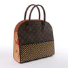 Louis Vuitton x Christian Louboutin Monogram Iconoclast Handbag in Brown x Red M41234 Secondhand