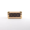 Louis Vuitton x Takashi Murakami Mini Square Trunk Handbag in Brown M13127 Secondhand