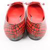 Secondhand Louis Vuitton x Yayoi Kusama Bow 12 years Leather Polka Dot Ballet Flats in Red x Black, Size 38.5 EU