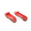 Secondhand Louis Vuitton x Yayoi Kusama Bow 12 years Leather Polka Dot Ballet Flats in Red x Black, Size 38.5 EU