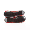 Secondhand Louis Vuitton x Yayoi Kusama Bow 12 years Leather Polka Dot Ballet Flats in Red x Black, Size 38.5 EU