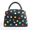 Secondhand Louis Vuitton x Taurillon Capucines MM 2Way Handbag in Black M21663