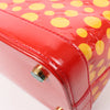 Louis Vuitton x Yayoi Kusama Lockit MM Vernis Dots Infinity in ROUGE X YELLOW M91423 Secondhand