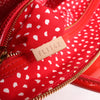 Louis Vuitton x Yayoi Kusama Lockit MM Vernis Dots Infinity in ROUGE X YELLOW M91423 Secondhand