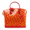 Louis Vuitton x Yayoi Kusama Lockit MM Vernis Dots Infinity in ROUGE X YELLOW M91423 Secondhand