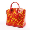 Louis Vuitton x Yayoi Kusama Lockit MM Vernis Dots Infinity in ROUGE X YELLOW M91423 Secondhand