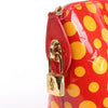 Louis Vuitton x Yayoi Kusama Lockit MM Vernis Dots Infinity in ROUGE X YELLOW M91423 Secondhand