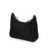 Prada Re Nylon Brushed Leather Front Pocket Hobo Secondhand