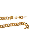 Chanel CC Gold Plated 31 Rue Cambon Medallion Chain Belt Secondhand