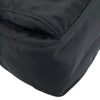 Prada Saffiano Trimmed Tessuto Zip Double Buckle Messenger Bag Secondhand