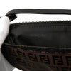 Fendi Zucchino Canvas Half Moon Pochette Secondhand