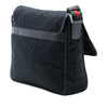 Gucci GG Canvas Web Flap Messenger Bag Secondhand