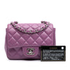 Chanel Mini Square Classic Lambskin Single Flap Secondhand