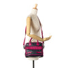LOEWE Bicolor Grained Calfskin Cruz Satchel Secondhand