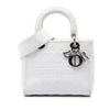 Dior Medium Embroidered Canvas Cannage Lady D Lite Secondhand