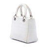 Dior Medium Embroidered Canvas Cannage Lady D Lite Secondhand
