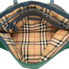 Burberry Large Tricolor Nylon and Leather Messenger Bag Secondhand